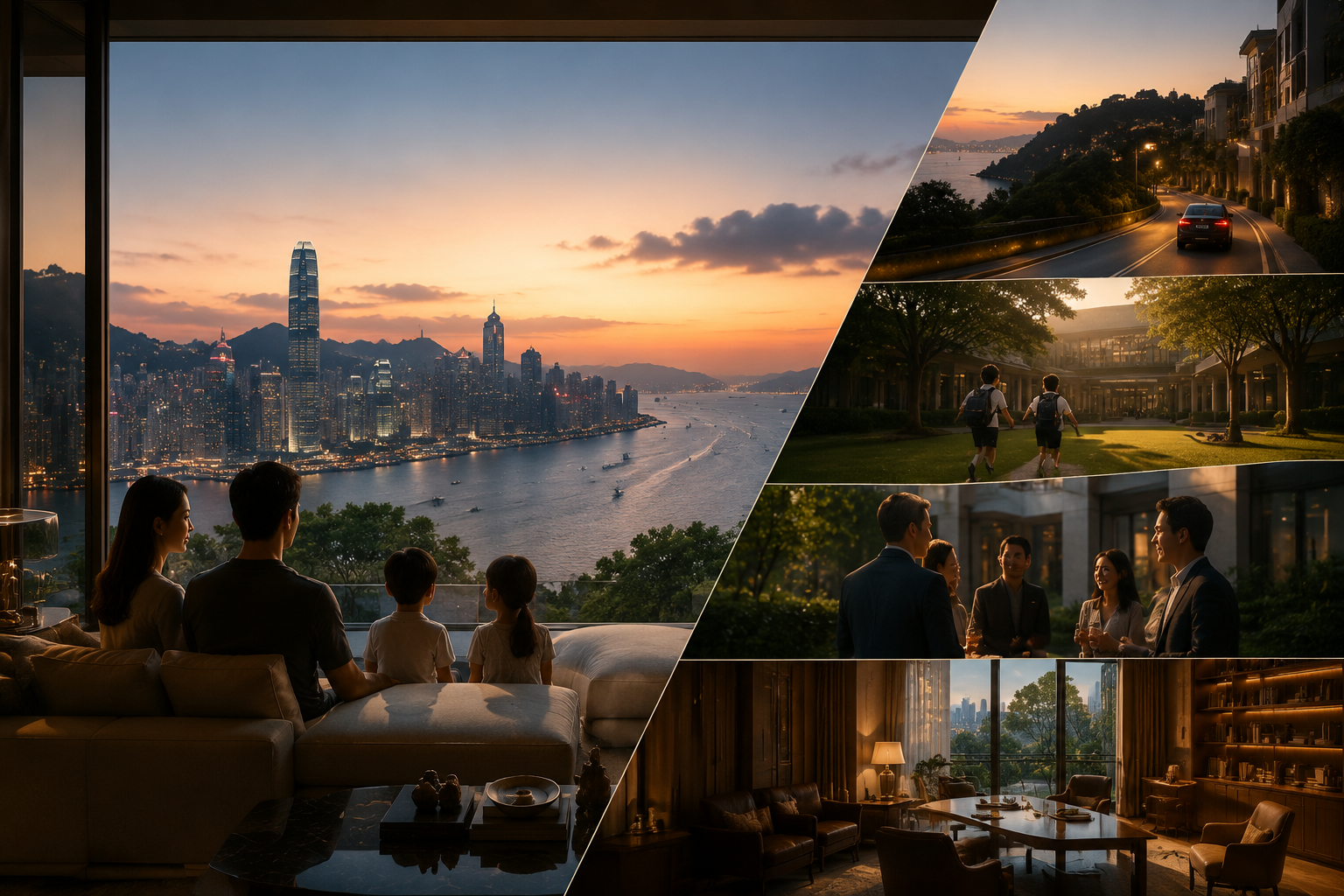 香港南區海濱豪宅外觀